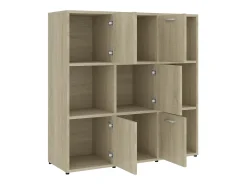 Estante 90x30x90 cm contraplacado cor carvalho sonoma PT245797