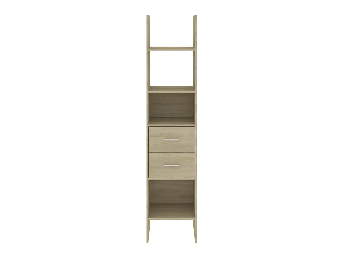 Estante 40x35x180 cm contraplacado cor carvalho sonoma PT507511