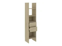 Estante 40x35x180 cm contraplacado cor carvalho sonoma PT507511