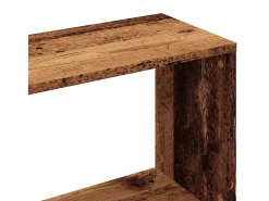 Estante 97,5x29,5x100 cm contraplacado madeira velha