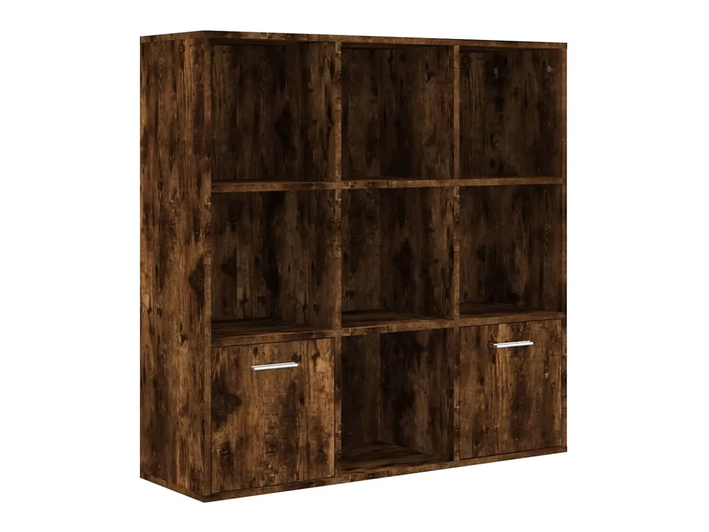 Estante 98x30x98 cm cor carvalho fumado