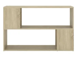 Estante 100x24x63 cm derivados de madeira cor carvalho sonoma PT112297