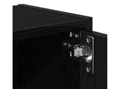 Estante 40x24x77 cm derivados de madeira carvalho preto