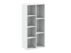 Estante 50x25x105 cm derivados de madeira branco PT329574