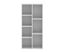 Estante 50x25x105 cm derivados de madeira branco PT329574