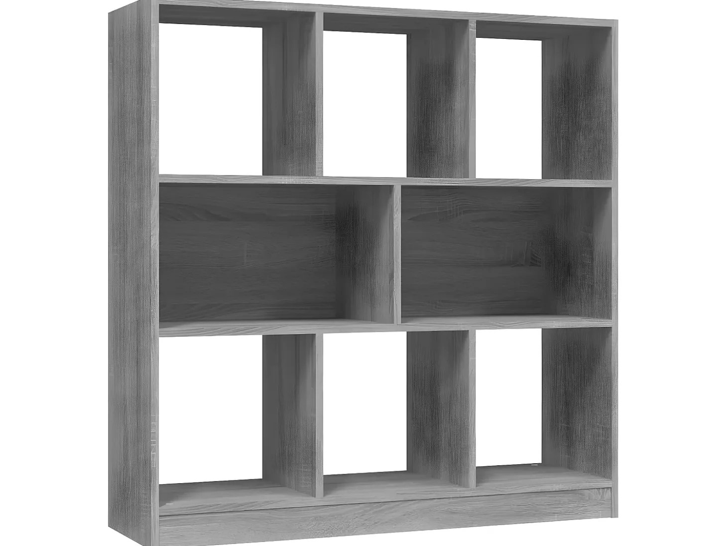 Estante 97,5x29,5x100 cm derivados de madeira cinzento sonoma PT502655