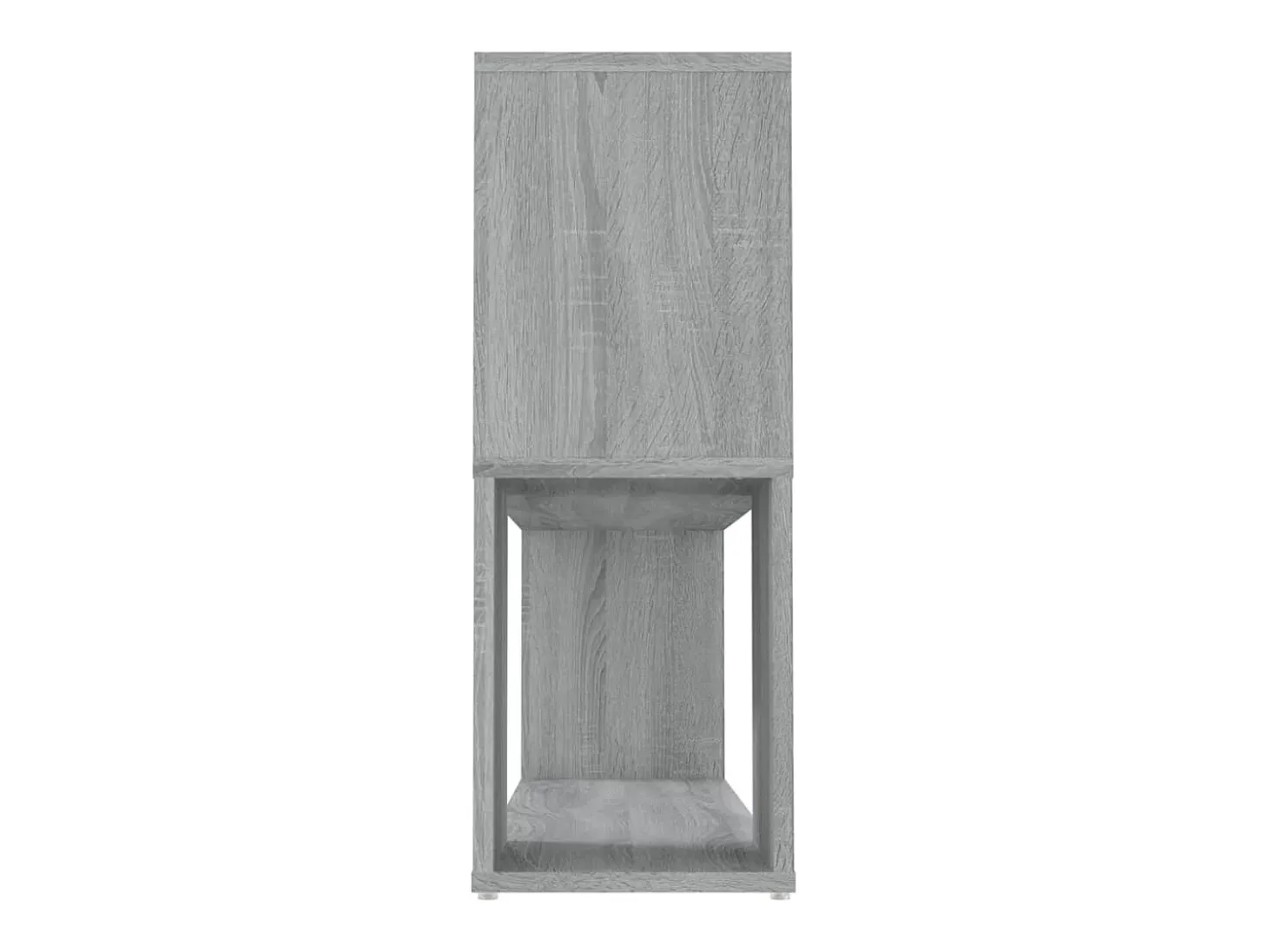 Estante 100x24x63 cm derivados de madeira cinzento sonoma