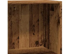 Estante 40x24x76 cm derivados de madeira madeira velha