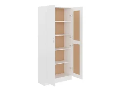 Estante 82,5x30,5x185,5 cm derivados de madeira branco