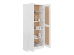 Estante 82,5x30,5x185,5 cm derivados de madeira branco