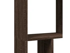 Estante 60x20x120,5 cm derivados de madeira carvalho castanho
