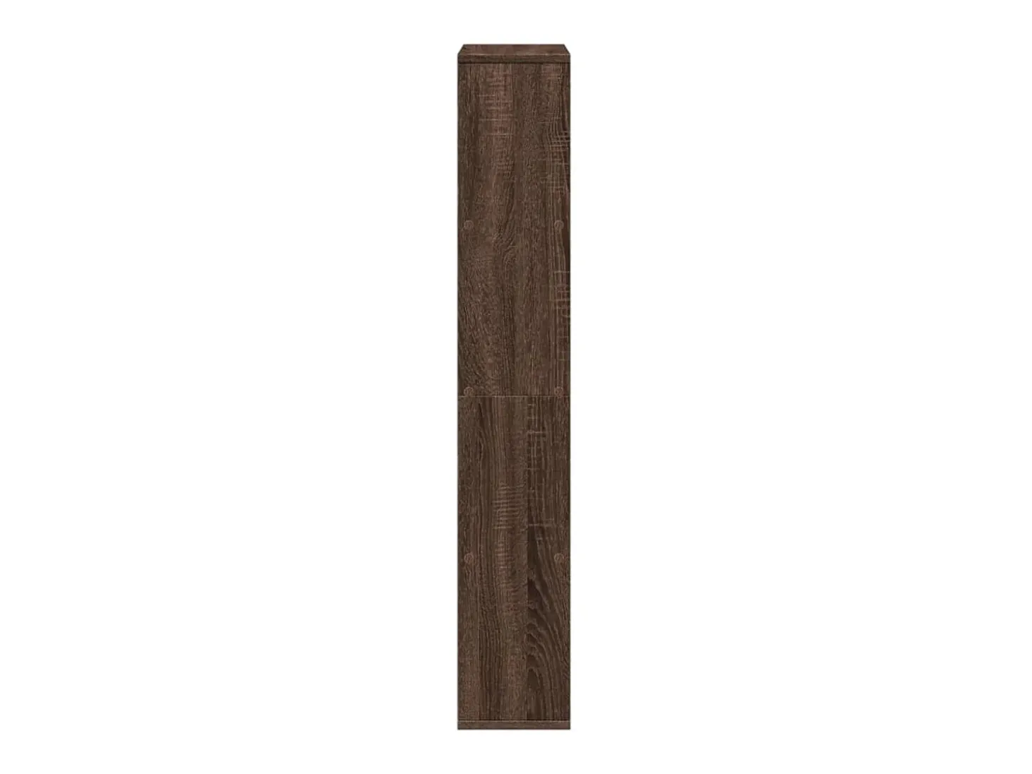 Estante 60x20x120,5 cm derivados de madeira carvalho castanho