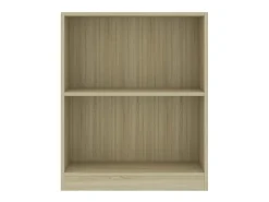 Estante 60x24x76 cm derivados de madeira carvalho sonoma PT549956