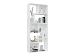 Estante 67x24x161 cm derivados de madeira branco