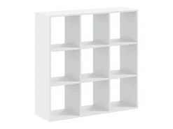 Estante 102x32x102 cm derivados de madeira branco
