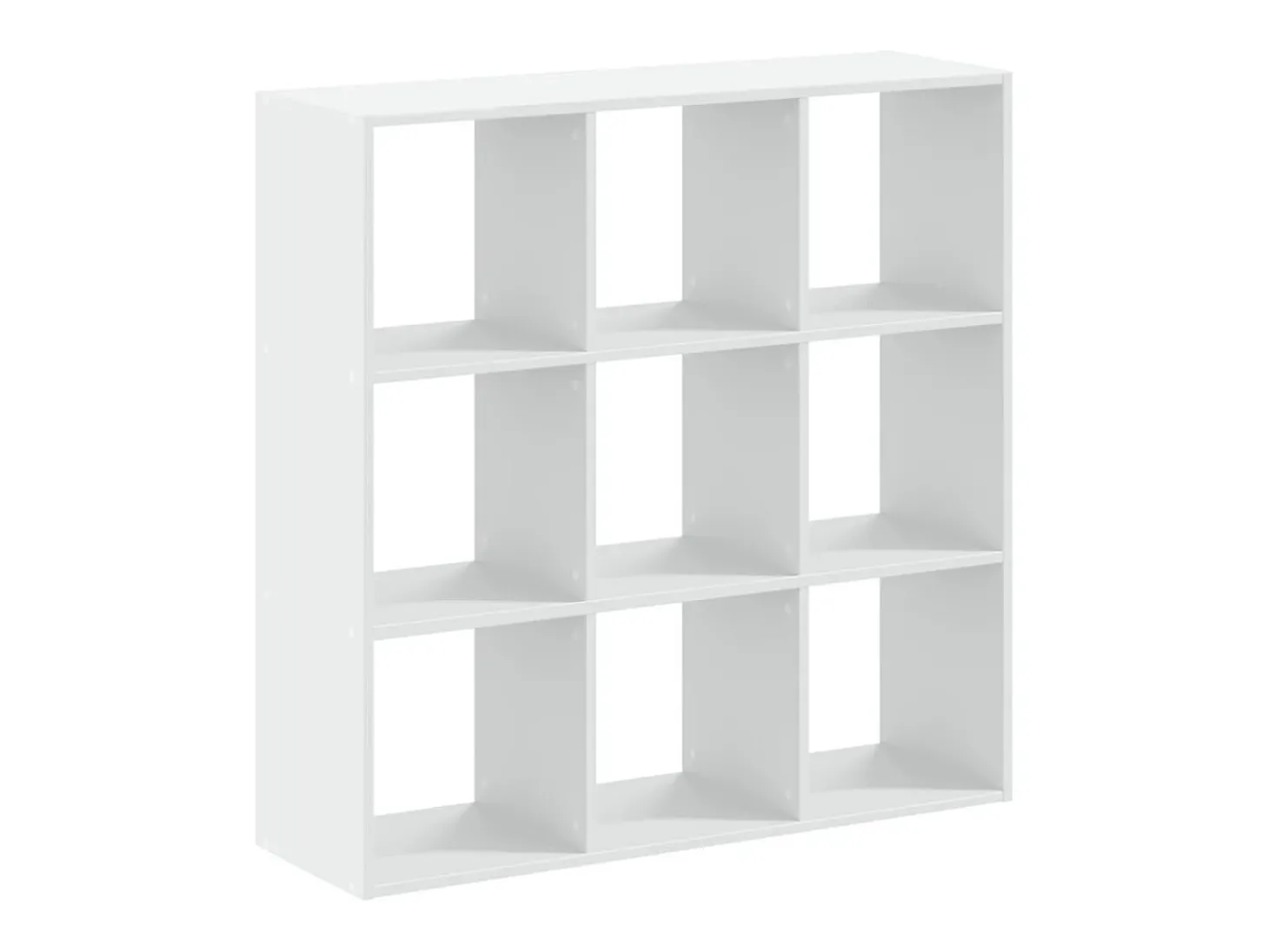 Estante 102x32x102 cm derivados de madeira branco