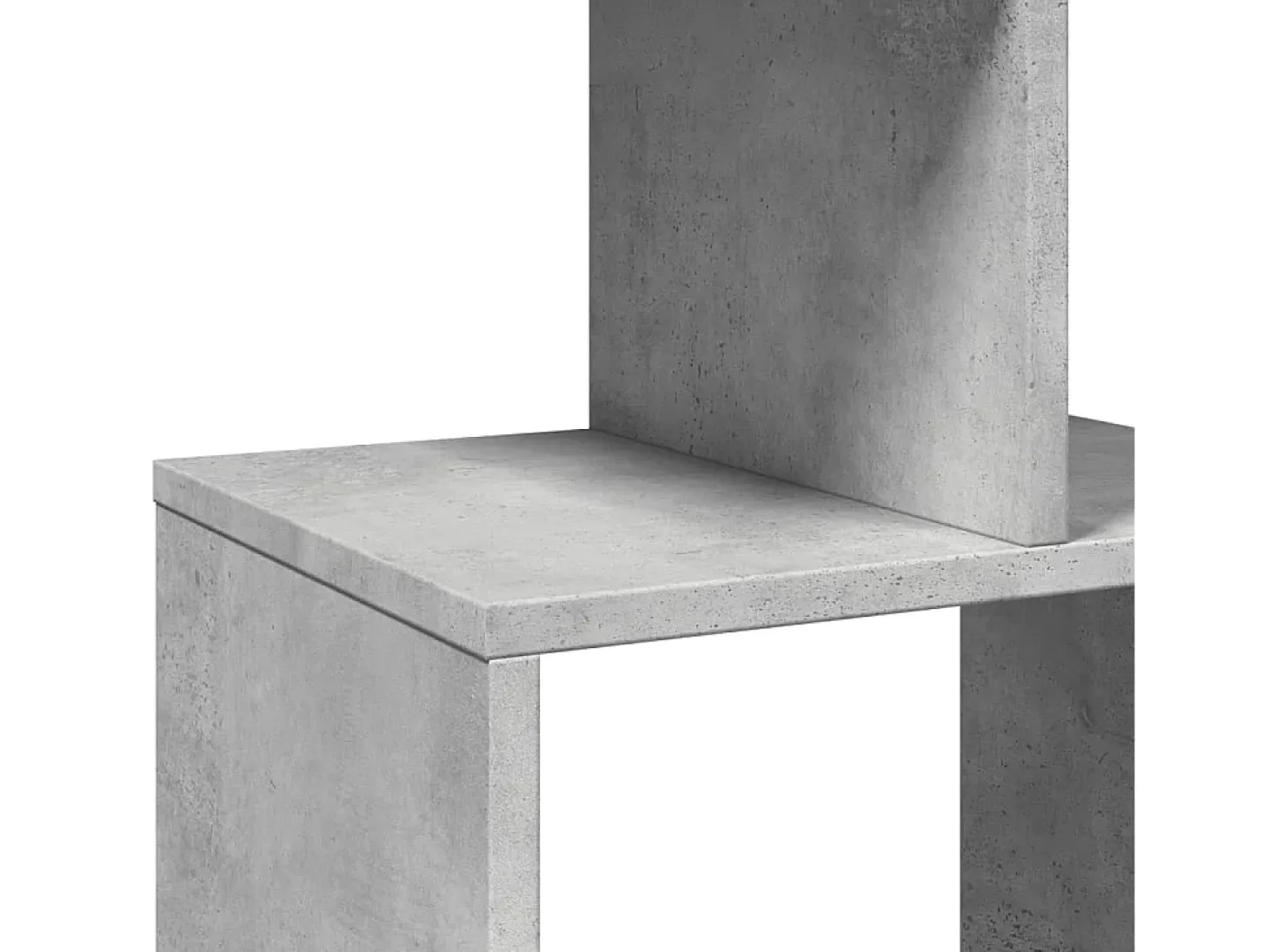 Estante 92x29x188 cm derivados de madeira cinzento cimento