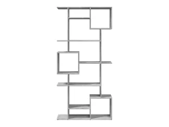 Estante 92x29x188 cm derivados de madeira cinzento cimento