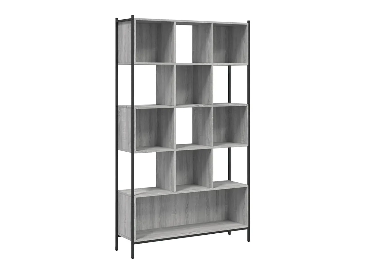 Estante 102x28x172 cm derivados de madeira cinzento sonoma PT475978