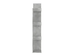 Estante 48x25,5x140 cm derivados de madeira cinzento cimento PT869621