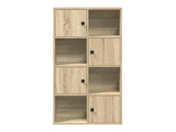 Estante 60x24x101,5 cm derivados de madeira carvalho sonoma