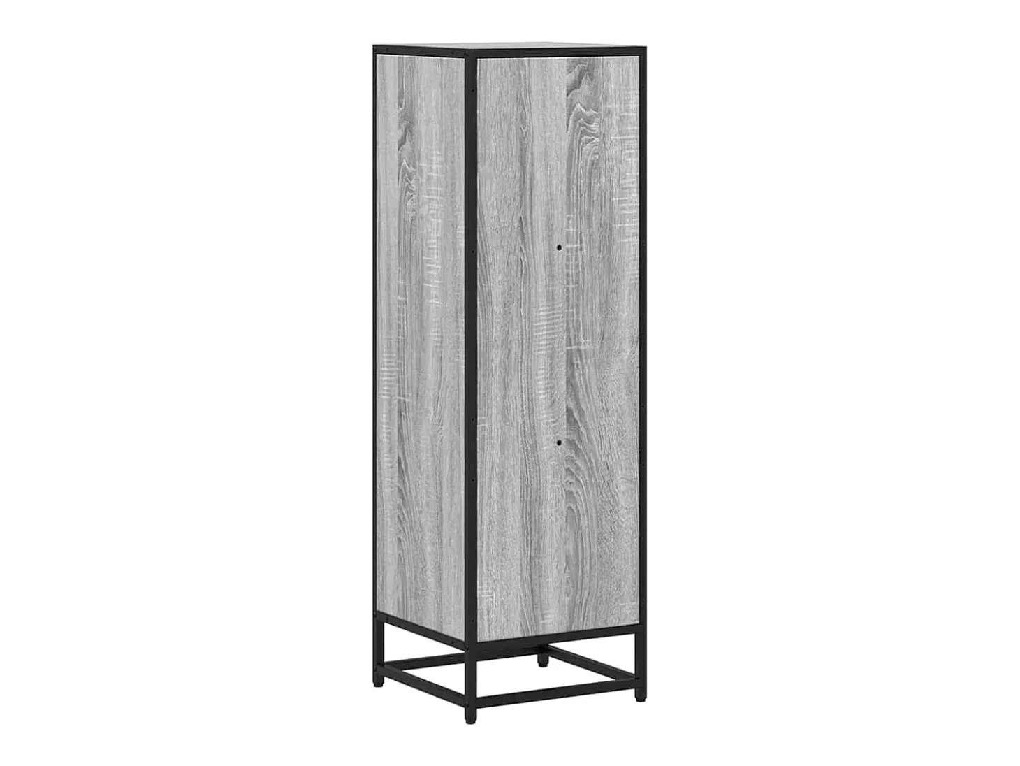 Estante 33,5x33x107,5 cm derivados de madeira cinzento sonoma