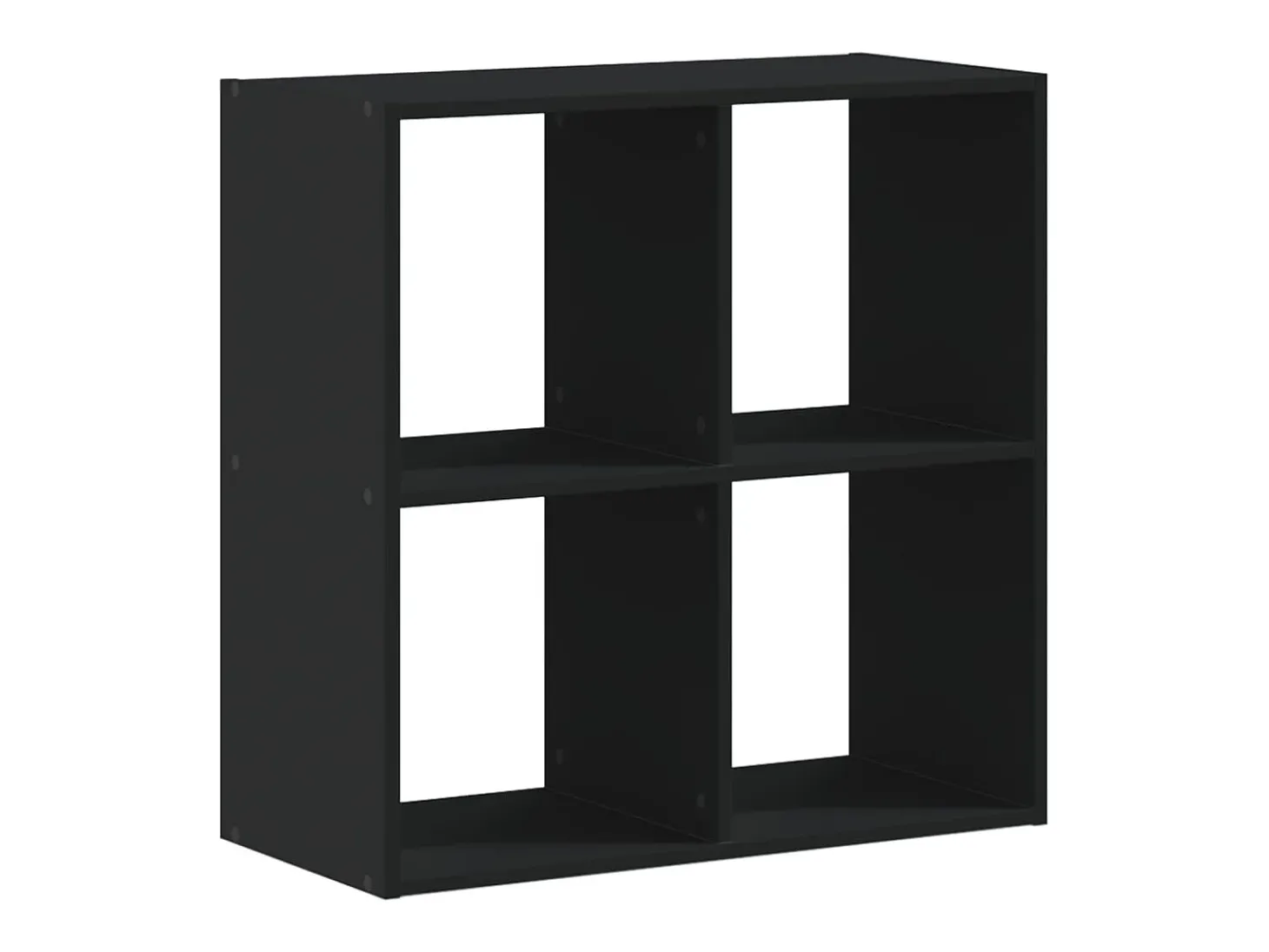 Estante 68,5x32x68,5 cm derivados de madeira preto PT907776