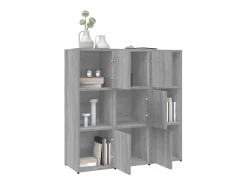 Estante 90x30x90 cm derivados de madeira cinzento sonoma PT781764