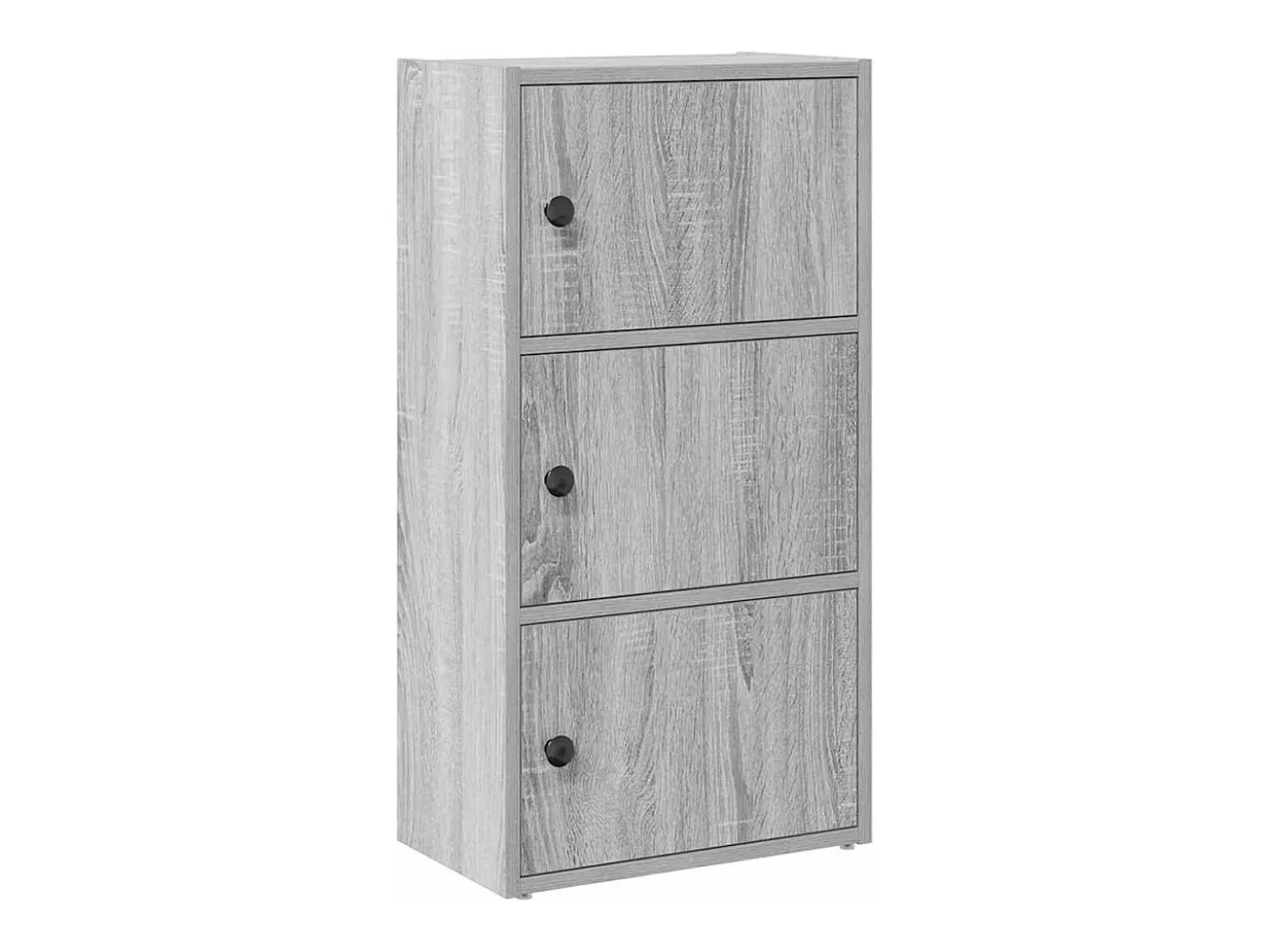 Estante 40x24x77 cm derivados de madeira cinzento sonoma
