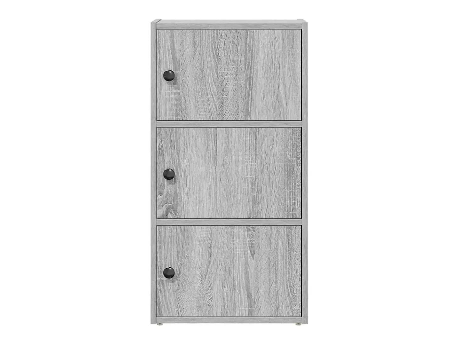 Estante 40x24x77 cm derivados de madeira cinzento sonoma