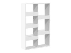 Estante 100x33x155,5 cm derivados de madeira branco