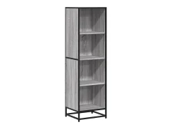 Estante 40x35x139 cm derivados de madeira cinzento sonoma
