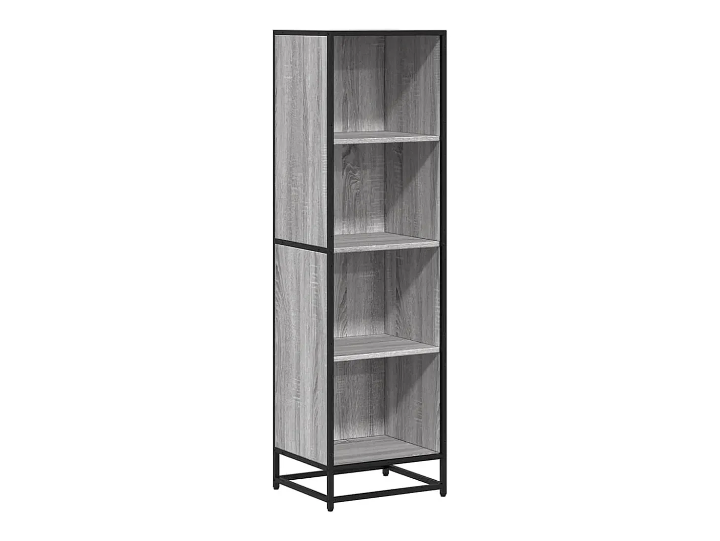 Estante 40x35x139 cm derivados de madeira cinzento sonoma