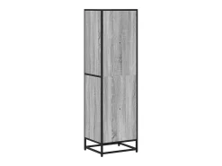 Estante 40x35x139 cm derivados de madeira cinzento sonoma