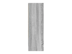 Estante 80x24x76 cm derivados de madeira cinzento sonoma