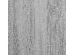 Estante 80x24x76 cm derivados de madeira cinzento sonoma