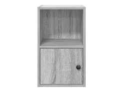 Estante 31x24x52 cm derivados de madeira cinzento sonoma