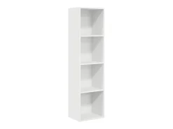 Estante 40x30x152 cm derivados de madeira branco