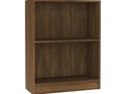 Estante 60x24x76 cm derivados de madeira carvalho castanho PT191119