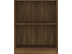 Estante 60x24x76 cm derivados de madeira carvalho castanho PT191119