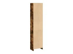 Estante 40x24x176 cm derivados de madeira carvalho fumado