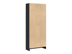 Estante 60x24x143 cm derivados de madeira preto