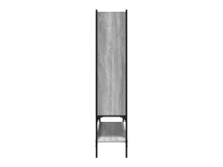 Estante 102x30x141,5 cm derivados de madeira cinzento sonoma