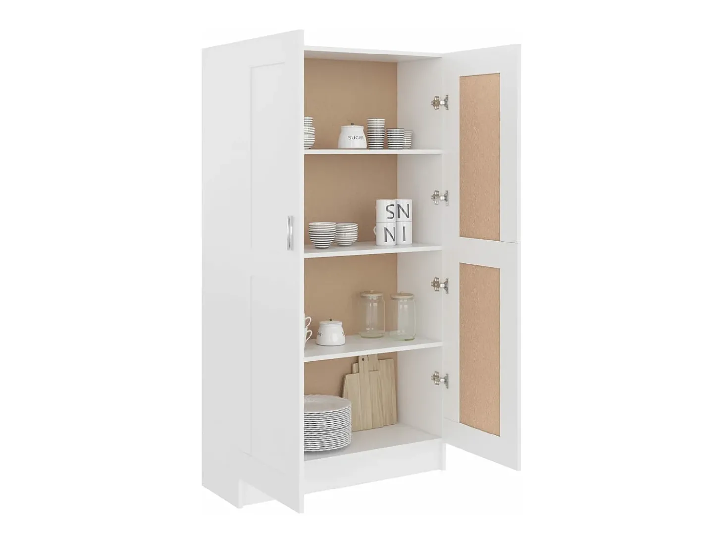 Estante 82,5x30,5x150 cm derivados de madeira branco