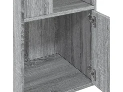 Estante 40x36x189 cm derivados de madeira cinzento sonoma