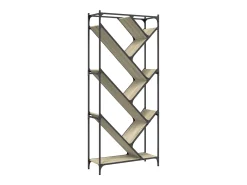 Estante 79x30x180 cm derivados de madeira/metal carvalho sonoma PT747878