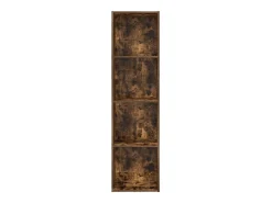 Estante 40x30x152 cm derivados de madeira carvalho fumado