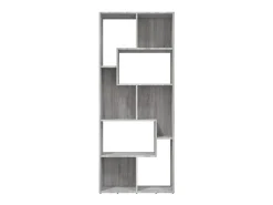 Estante 67x24x161 cm derivados de madeira sonoma cinza PT418972