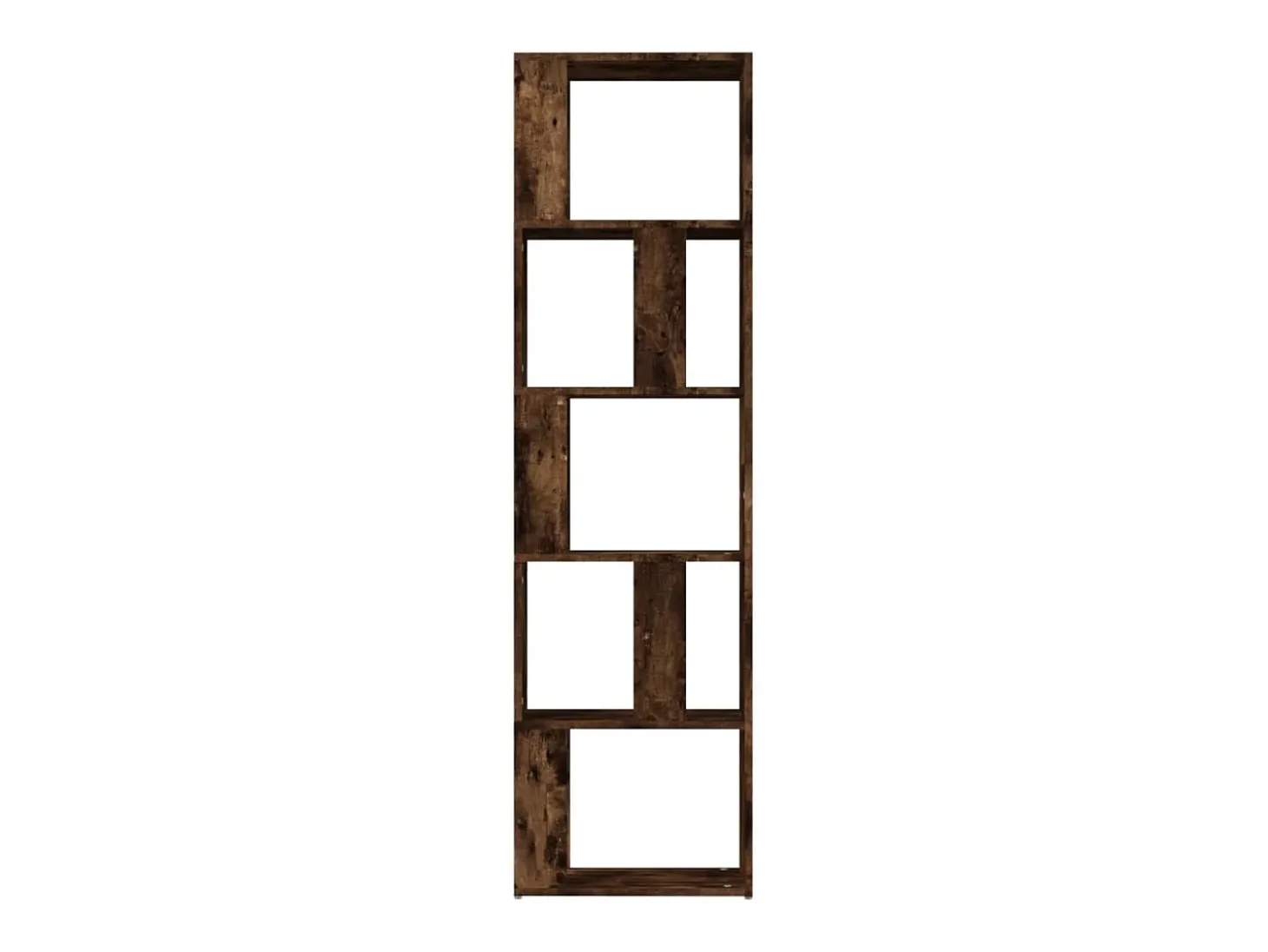 Estante 45x24x160 cm derivados de madeira carvalho fumado PT464032