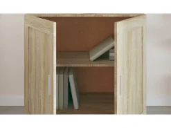 Estante 82,5x30,5x80 cm derivados de madeira carvalho sonoma